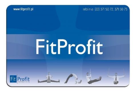 Honorujemy karty FitProfit i OK System