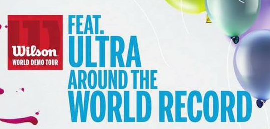 Bicie rekordu Wilson Ultra Around The World!