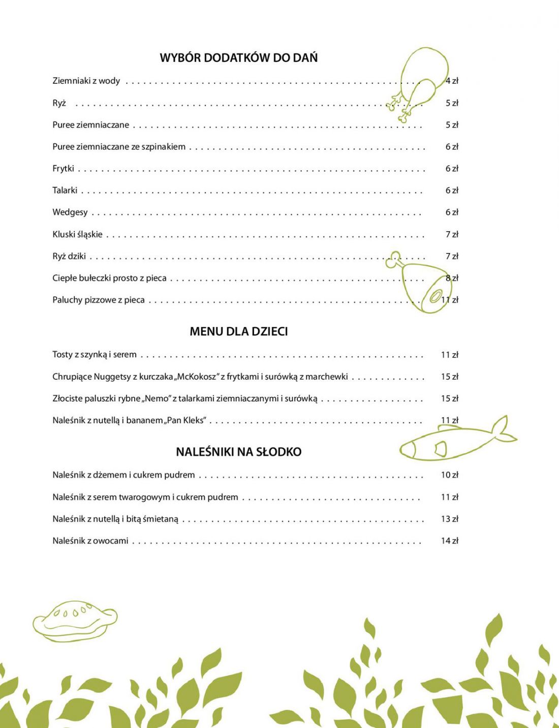 Menu Restauracja La Grande - strona 10
