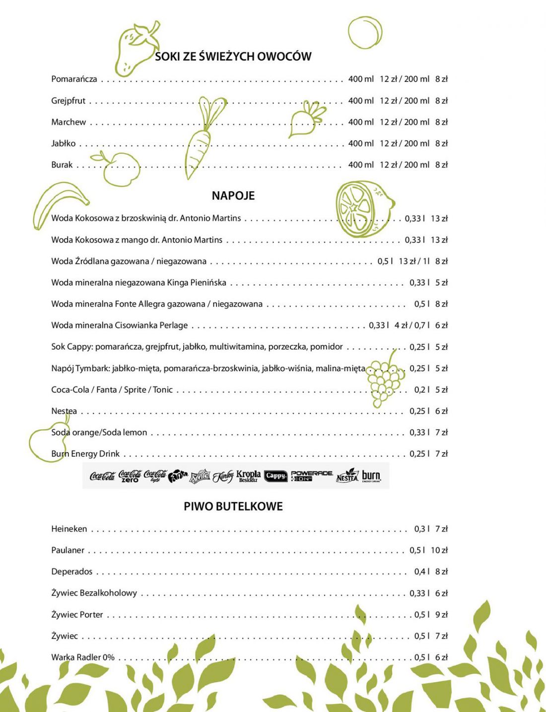 Menu Restauracja La Grande - strona 14