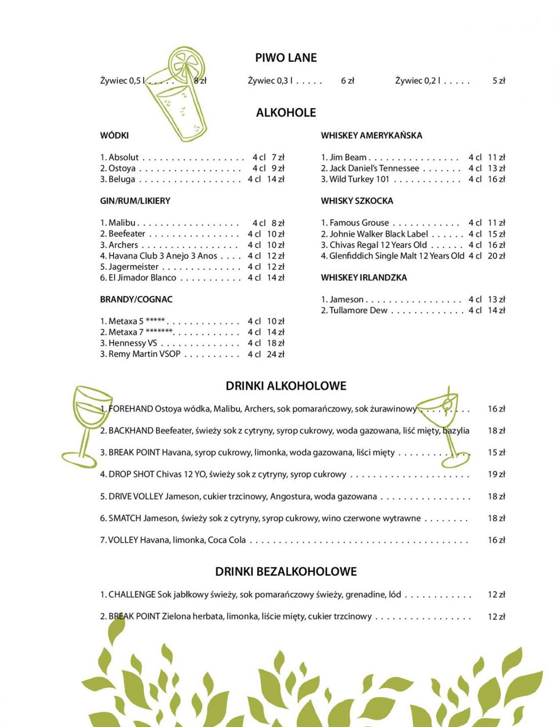 Menu Restauracja La Grande - strona 15