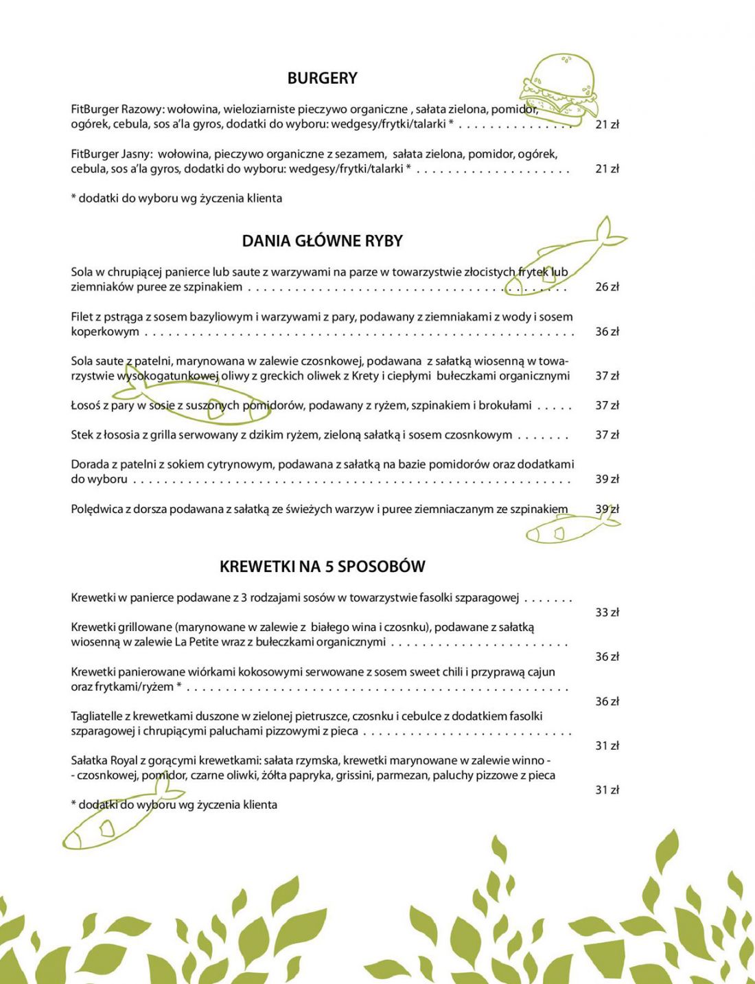 Menu Restauracja La Grande - strona 8