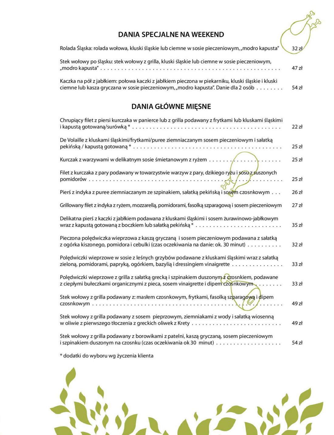 Menu Restauracja La Grande - strona 9
