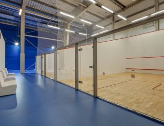Śląskie Centrum Tenisa - korty do squasha