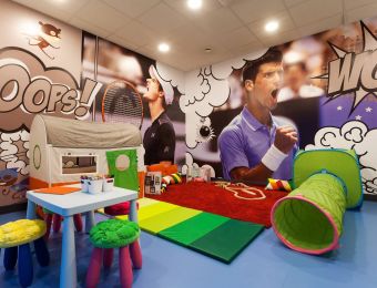 Śląskie Centrum Tenisa - sala zabaw dla dzieci